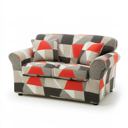 Elastische meubelhoes, kleur oranje